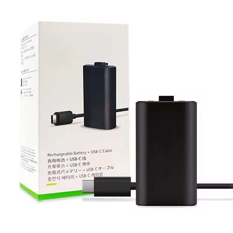 1400mAh Rechargeable Battery Pack + USB-C Cable-Compatible With Xbox Series