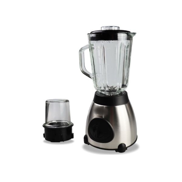 2-in-1 Heavy Duty Electric Glass Blender - 1.5L