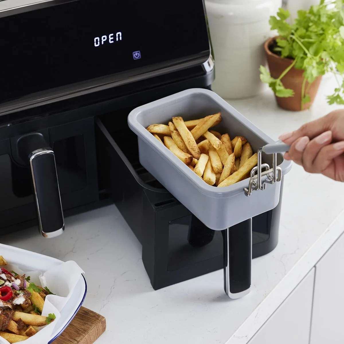 Easy Lift Air Fryer Basket - Universal Fit
