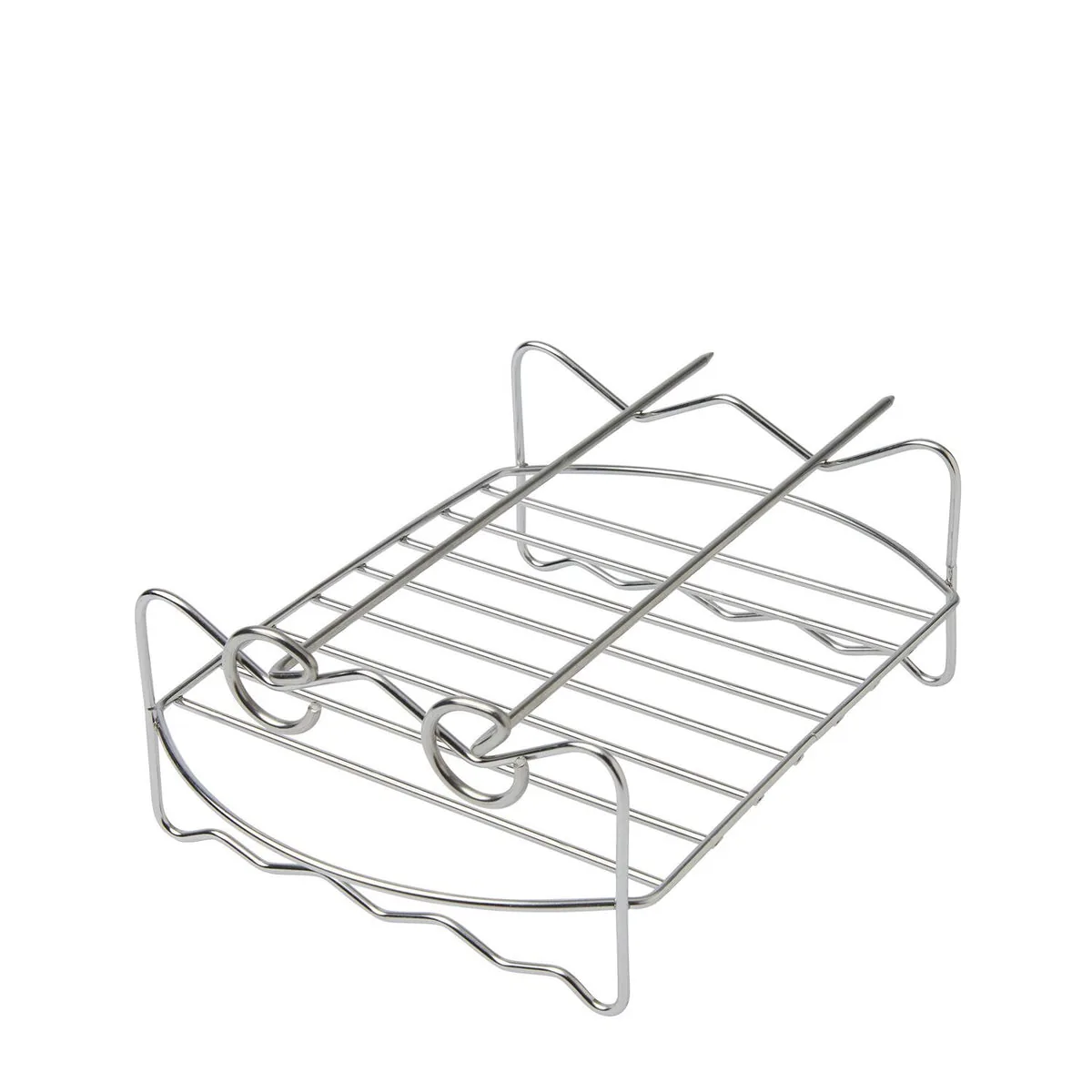 Air Fryer Rack With Skewers - Universal Fit
