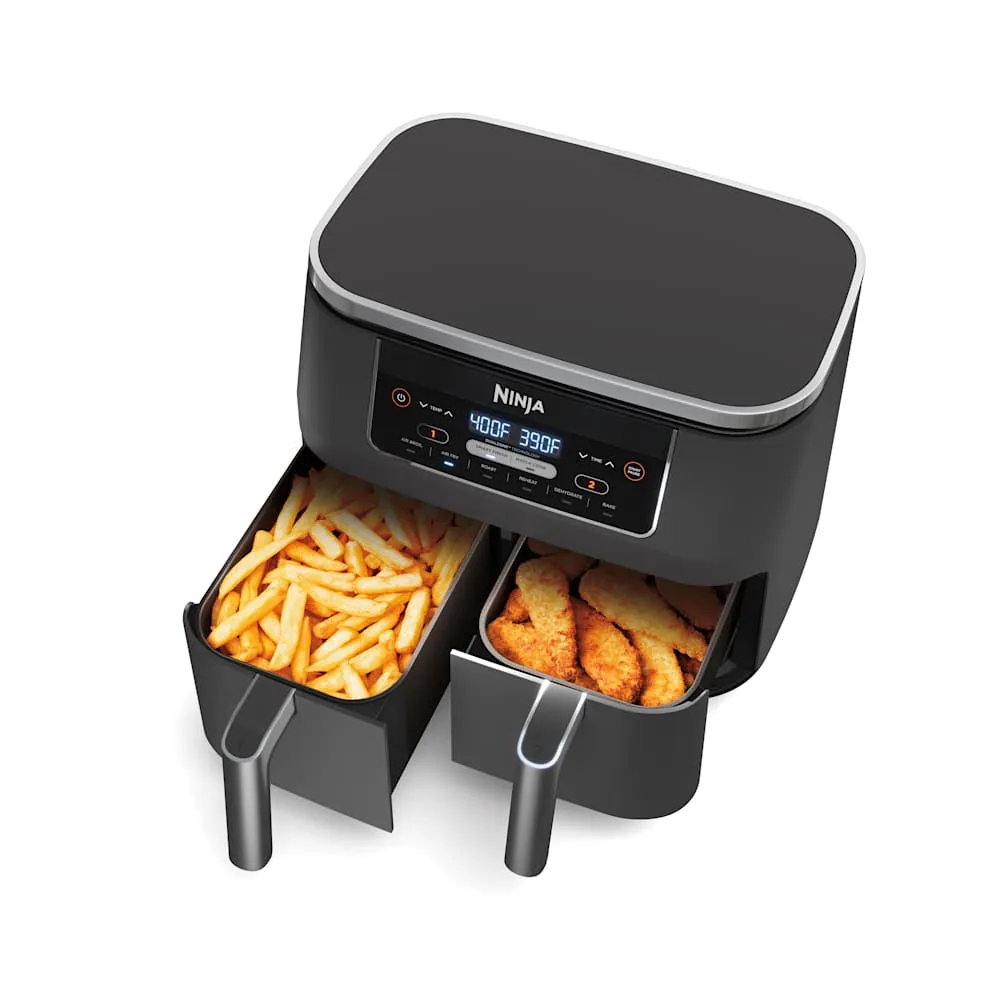 Ninja Foodi Dual Zone Air Fryer DZ201 - 7.6L - Black