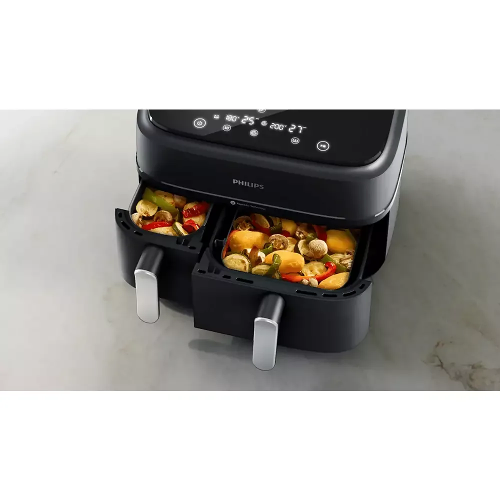 3000 Series Dual Basket Airfryer NA351/00 - 9.5L (dual basket)