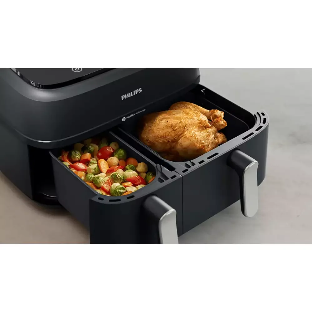 3000 Series Dual Basket Airfryer NA351/00 - 9.5L (dual basket)