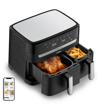 Tefal Dual Easy Fry Air Fryer 8.3L - Black