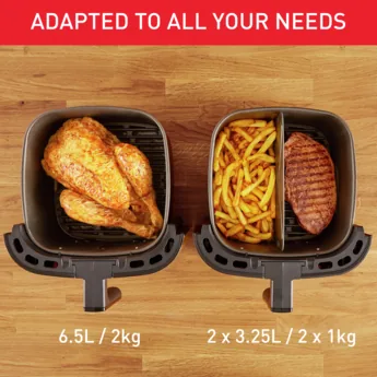 Tefal Easy Fry & Grill XXL 2-in-1 Air Fryer EY801828 - 6.5L - Black