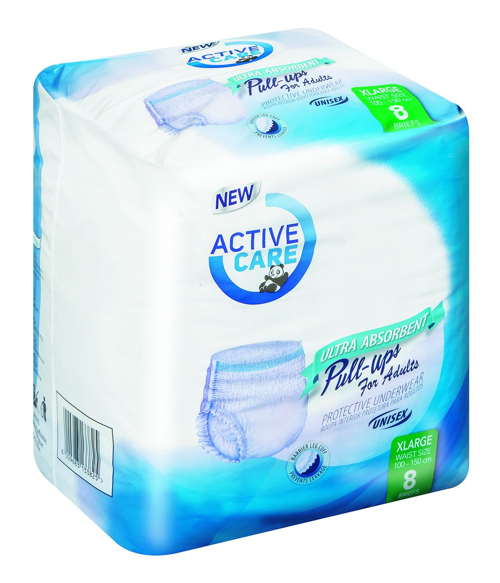 Active Care Adult Pull Ups Extra Large - 8s