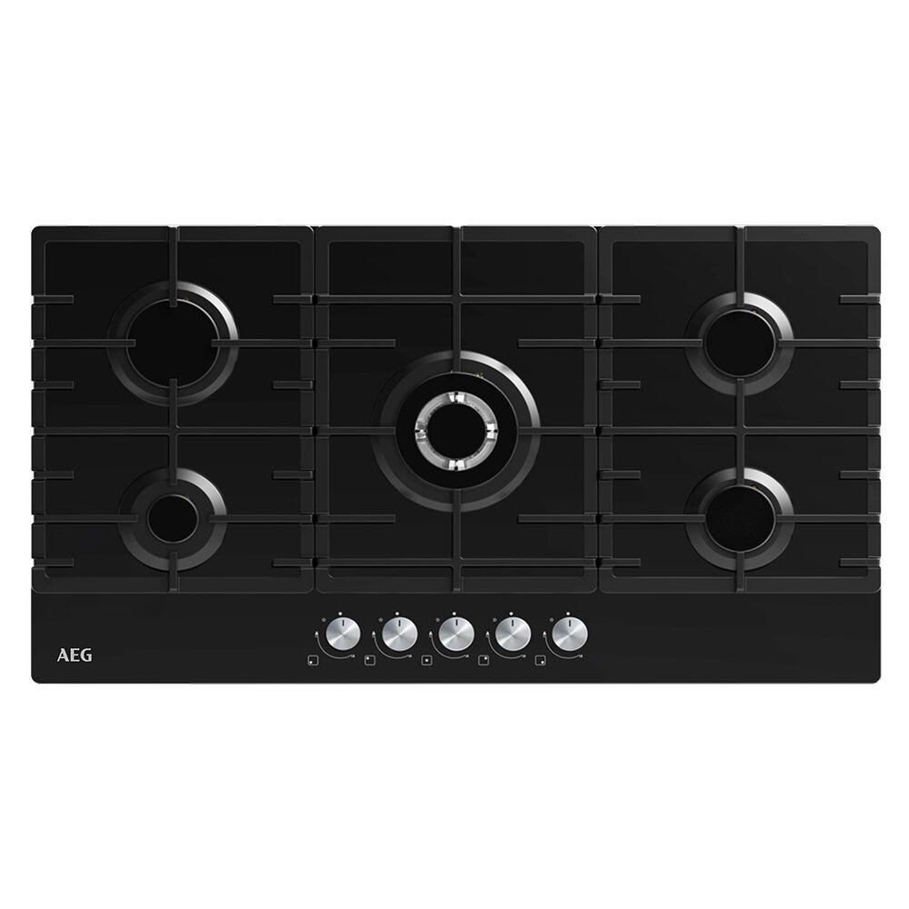 AEG 90cm Glass Finish Gas Hob - AEGZA90BIH1