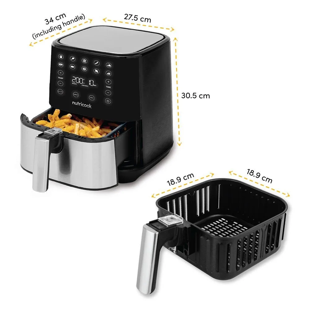 Nutricook Air Fryer 2 - 5.5L - Silver