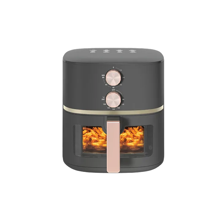 Air Fryer Essentials - Classic Vision 5.2L - Rose Gold Edition
