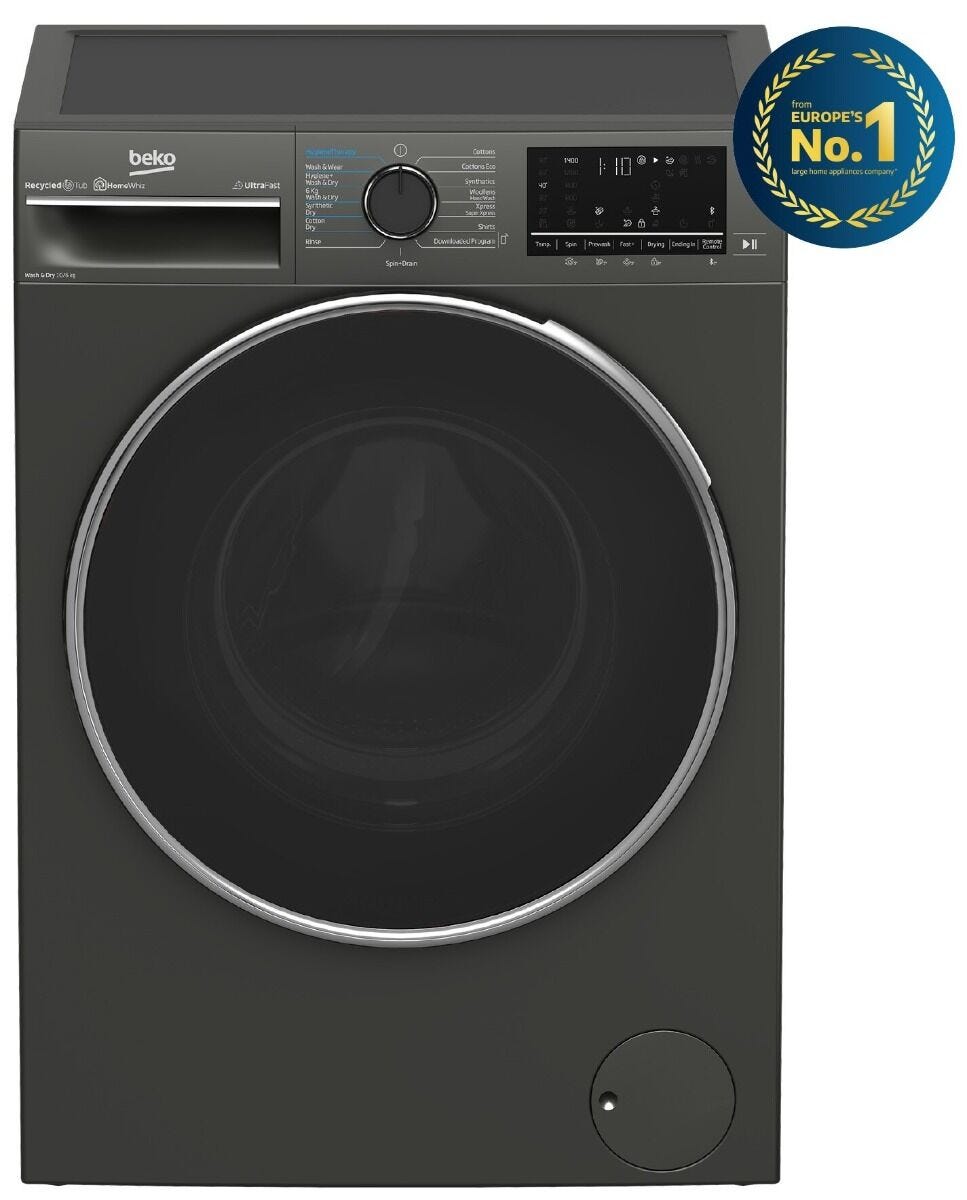 Beko 10/6kg Twilight Grey Washer Dryer - BWD200