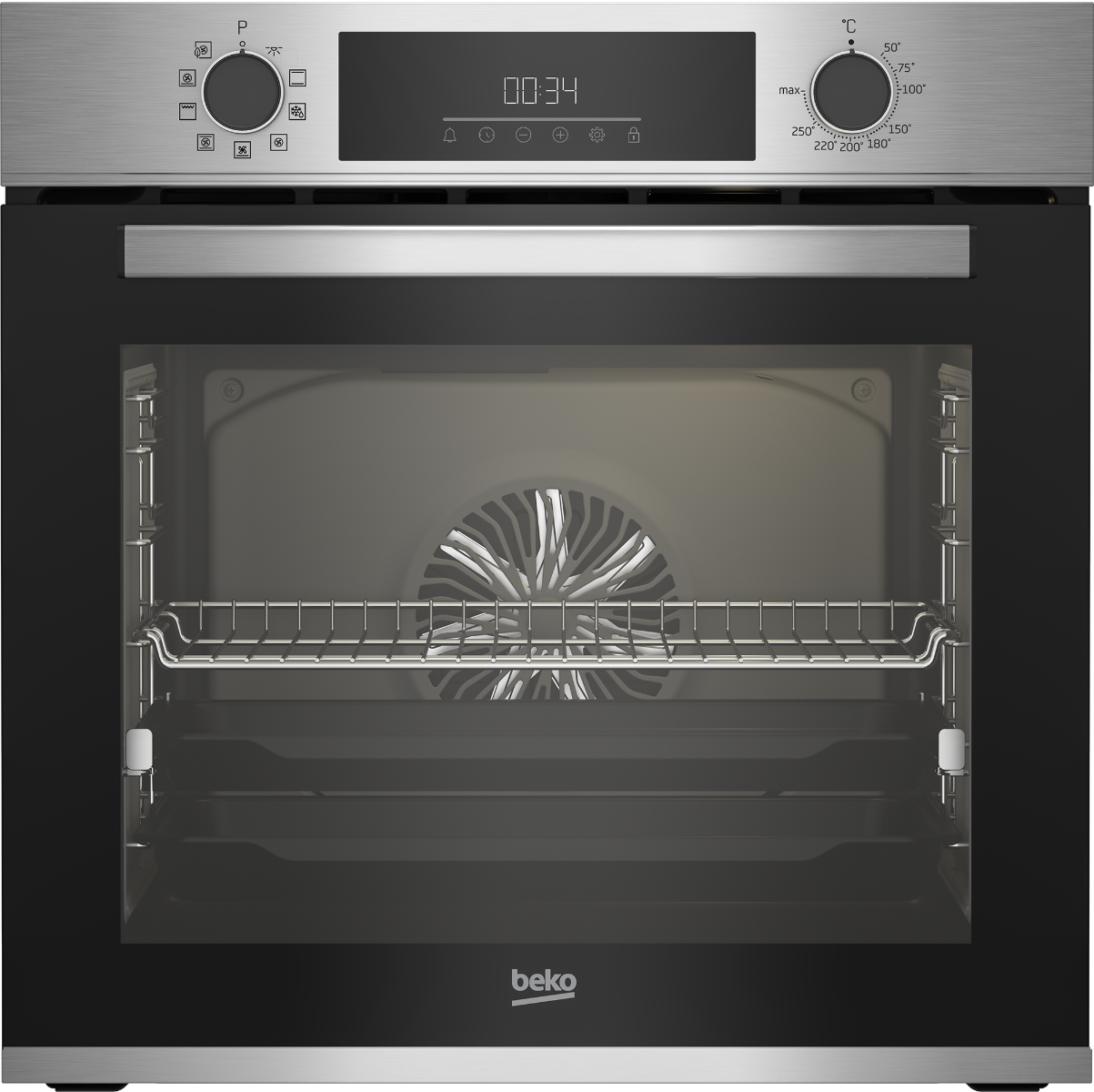 Beko 60cm Stainless Steel Multifunction Oven - BBIM12302XCE