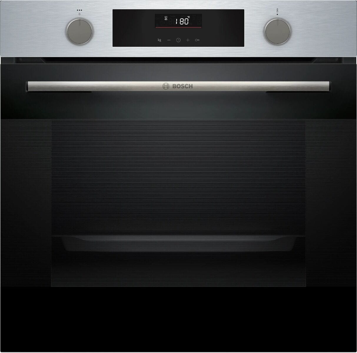 Bosch 60cm Stainless Steel Series 4 Built-in Steam Oven - HUA736ER0Z