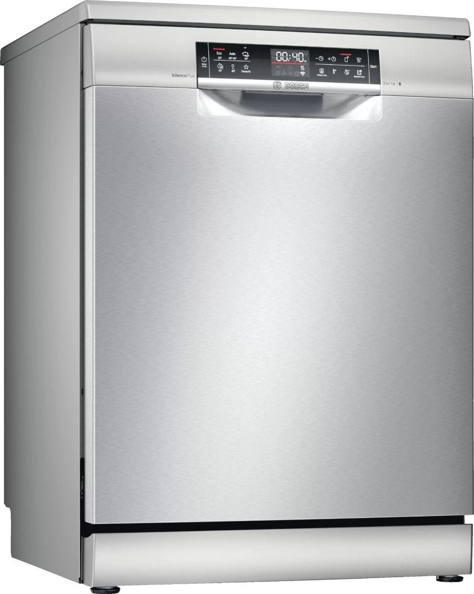 Bosch Series 6 Freestanding Dishwasher 60 cm Silver - SMS6EMI10Z