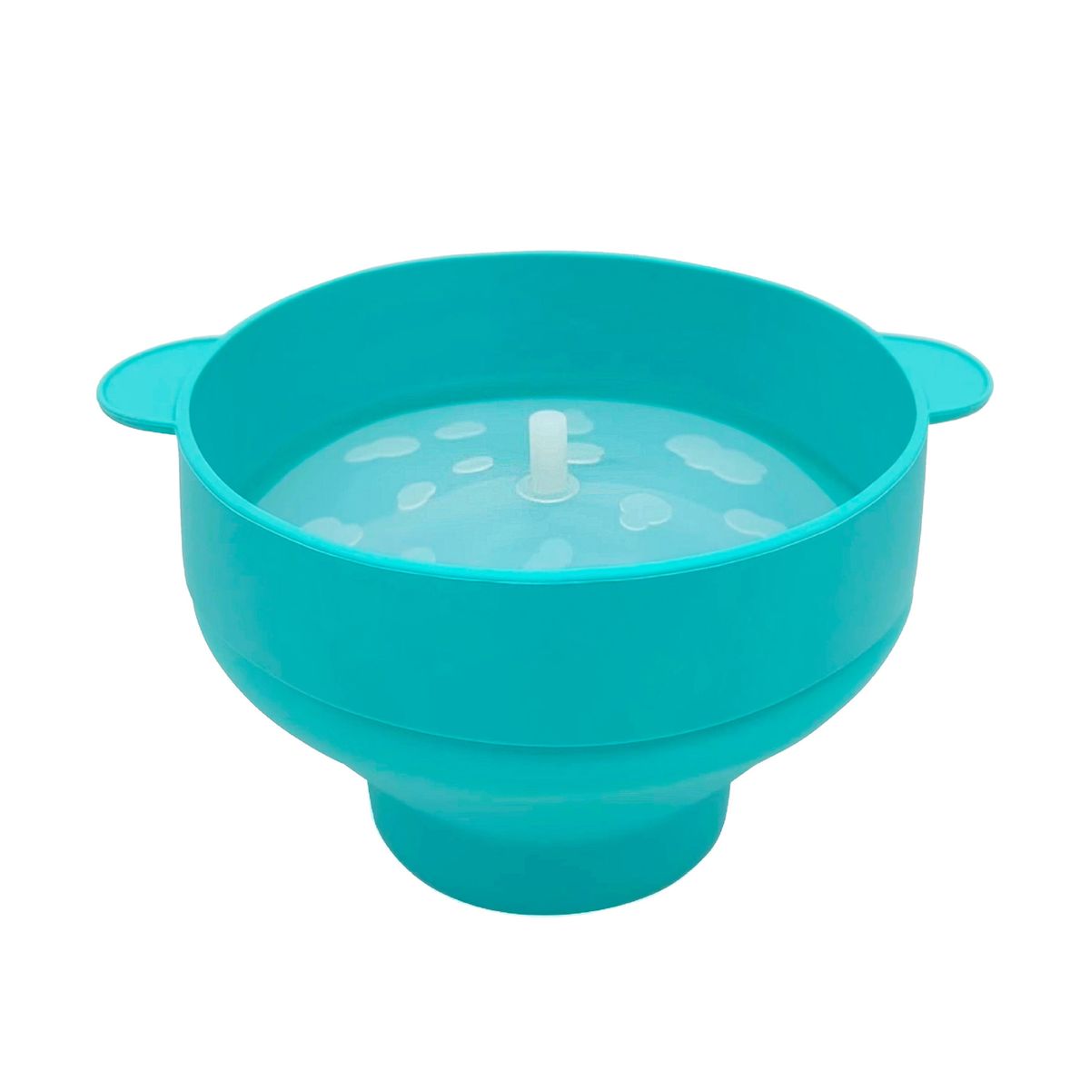 Collapsible Microwaveable Silicone Popcorn Maker