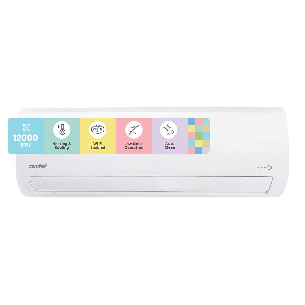 Comfee 12 000BTU Inverter Midwall Split Air Conditioner - FCMI-12
