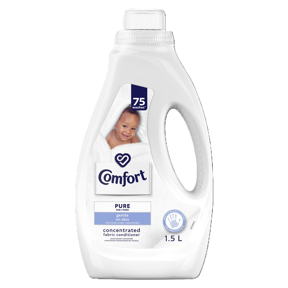 Comfort Pure Concentrated Laundry Fabric Softener for Sensitive Skin 1.5L