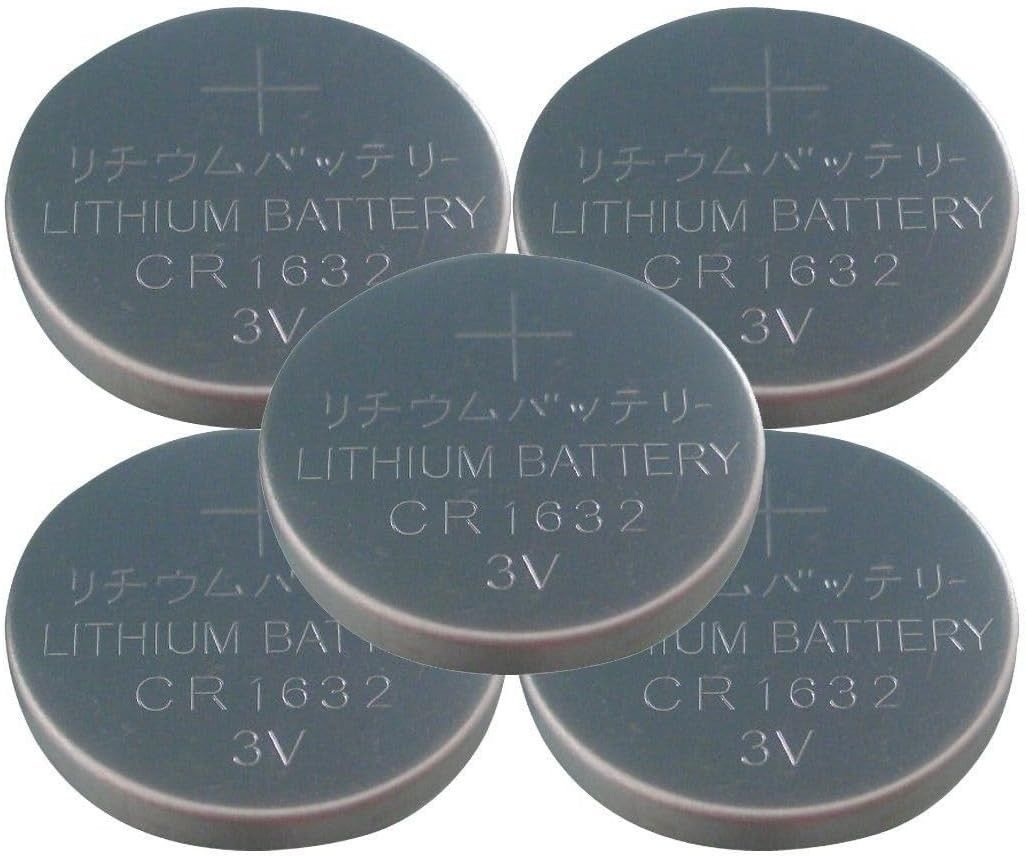 CR 1632 Lithium Battery 3V CR1632 Battery (5-Count (Pack of 1))