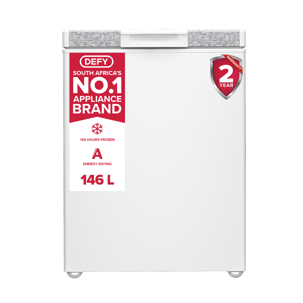 Defy 146L White CF185 Chest Freezer - DMF511