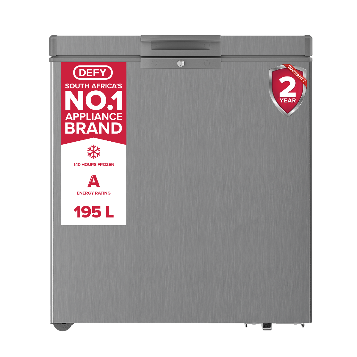 Defy 195L Metallic Chest Freezer - DMF513