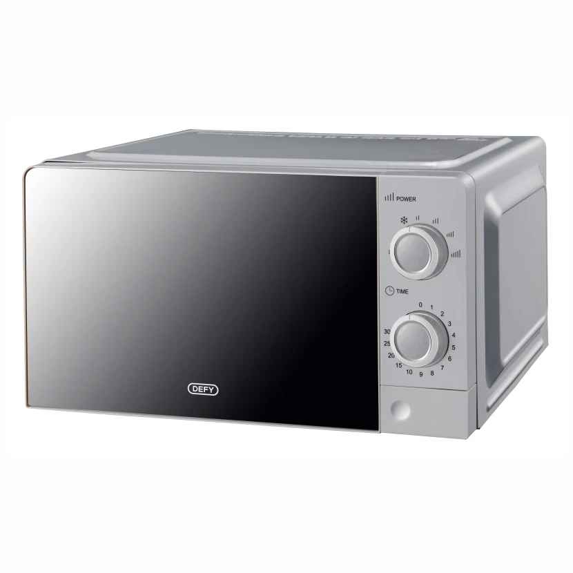 Defy 20L Solo Microwave - Metallic Silver