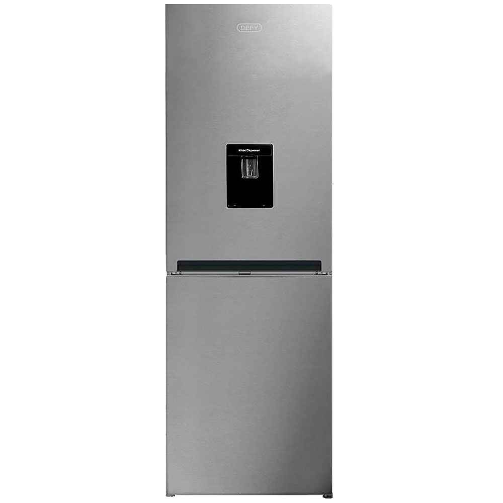 Defy 226L Bottom Freezer Fridge - Satin Metallic