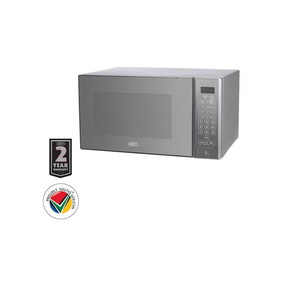 Defy 30L Electronic Microwave Oven - Silver