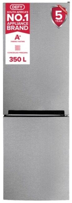 Defy 350l Combi C455 Metallic Fridge / Freezer - DAC622