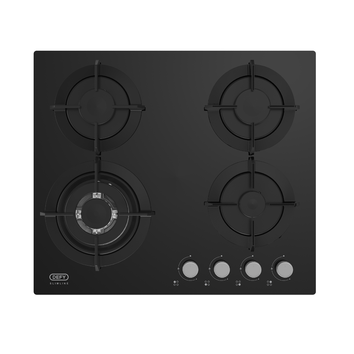 Defy 60cm Slimline Gas on Glass Hob - DHG604