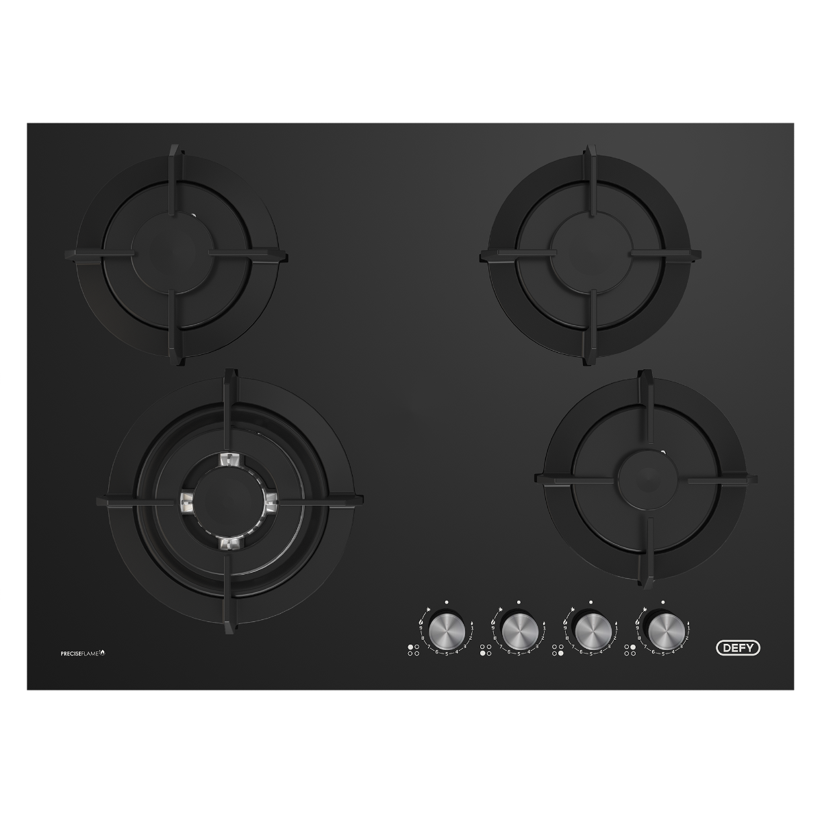Defy 70cm Gemini Gas Hob - DHG701