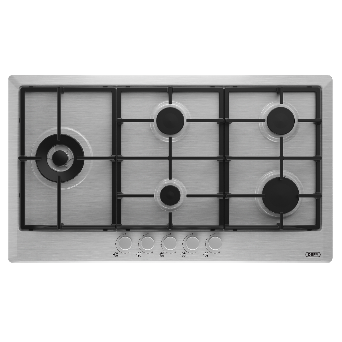 Defy 90cm Inox Gas Hob - DHG129