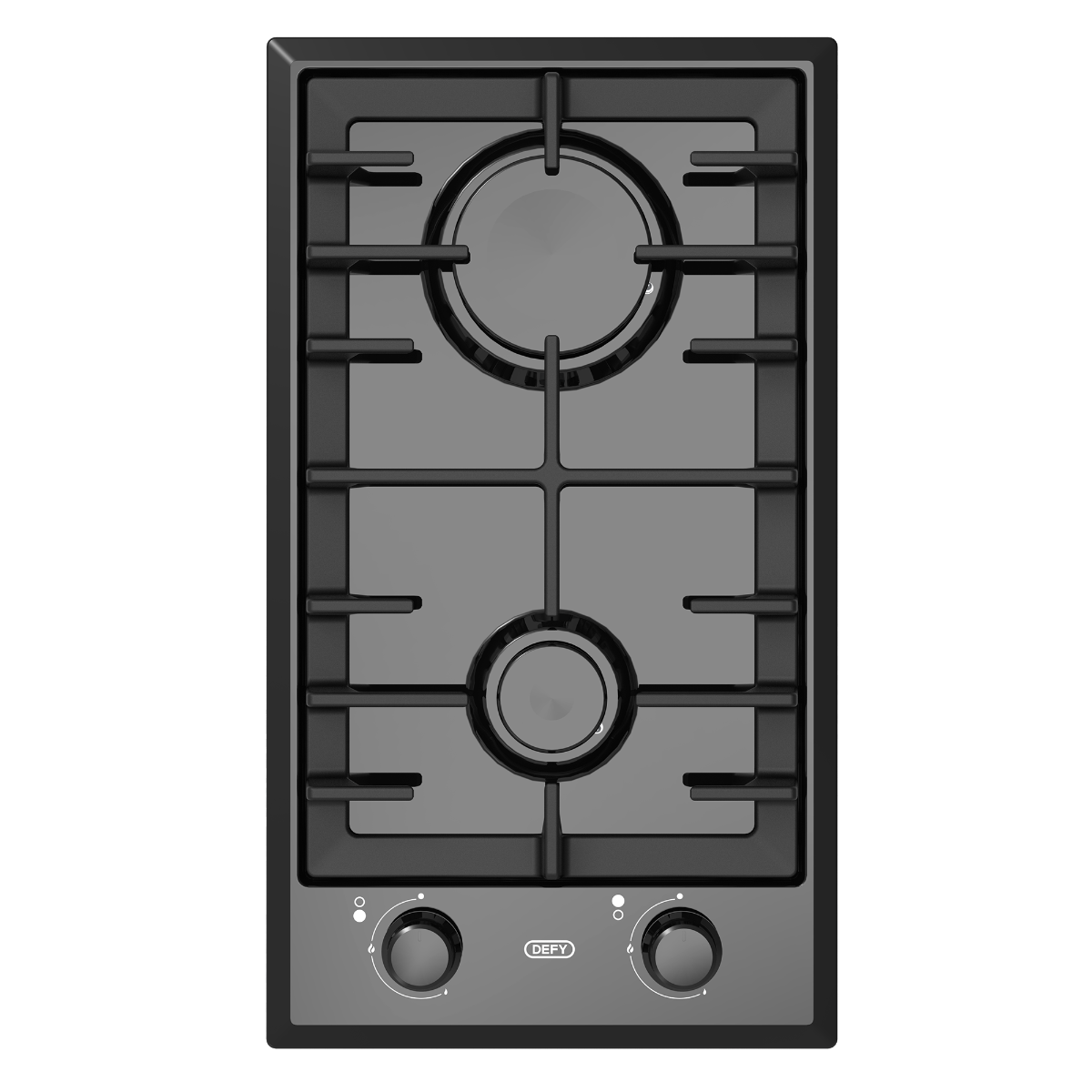 Defy Black Domino Gas Hob - DHG135