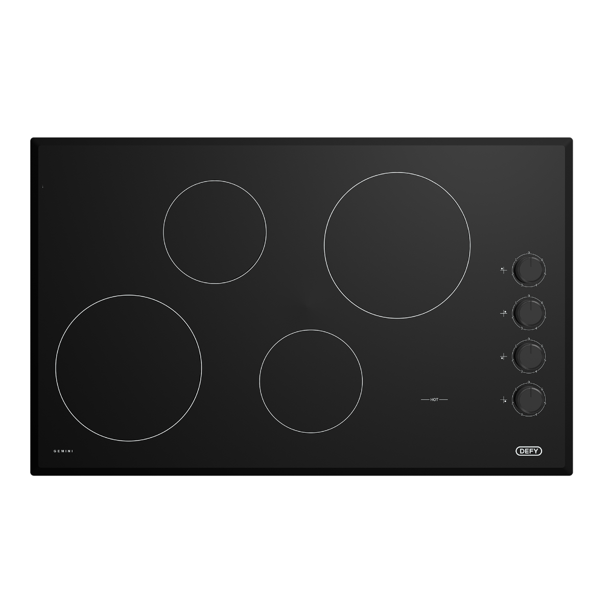 Defy Gemini 82cm Ceramic Hob - DHD 413