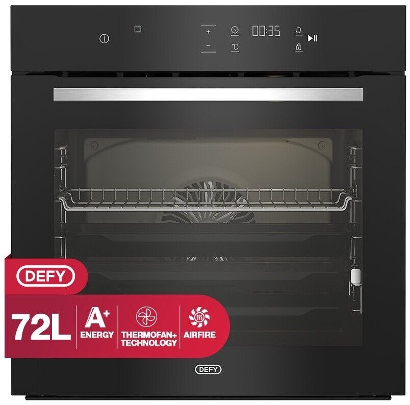Defy Slimline Thermofan+ Oven with AirFire - DBO499