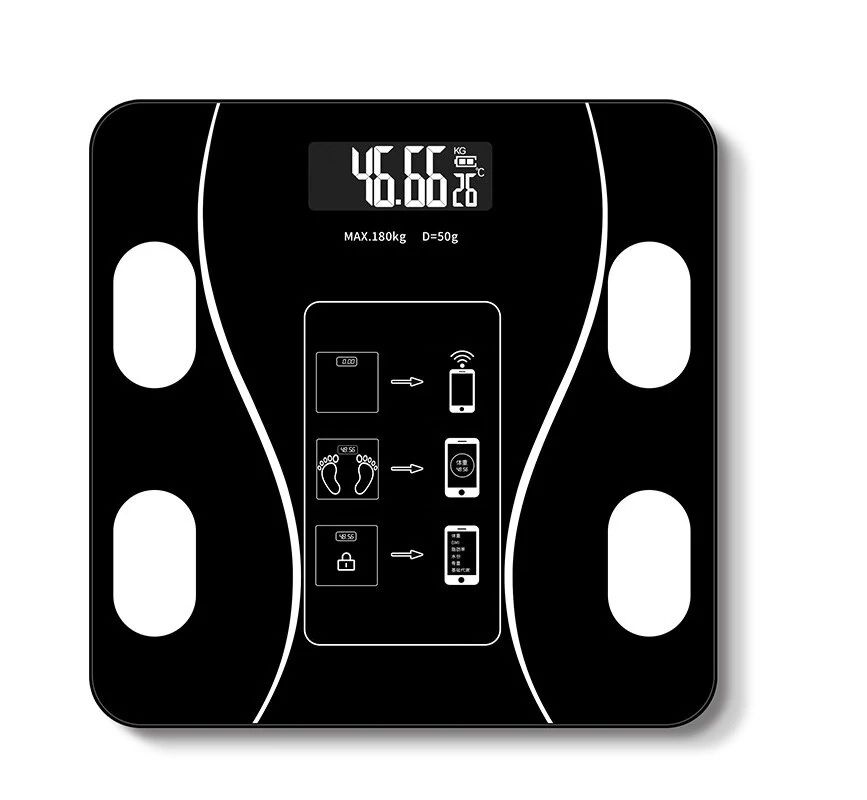 Digital Smart Bluetooth Body Weight & BMI Scale