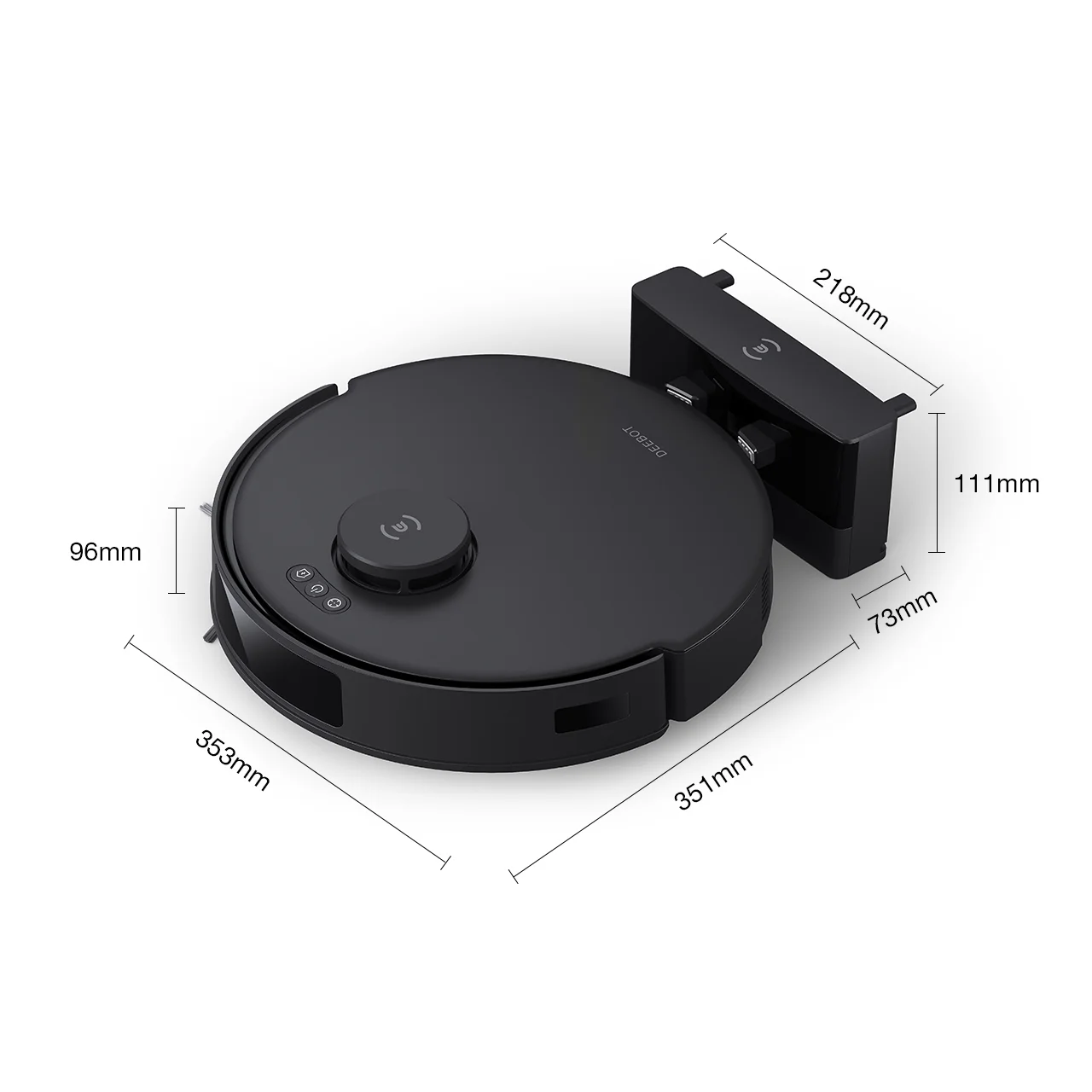 Ecovacs Deebot N20 Pro (DKX55) White