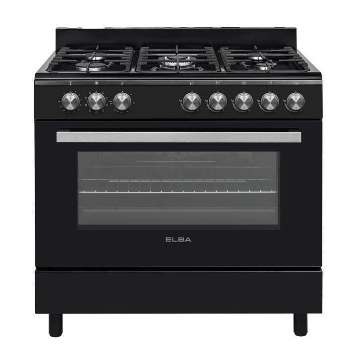 Elba Essential 90CM 5 Gas Cooker with Electric Oven - 04/96CL827NB