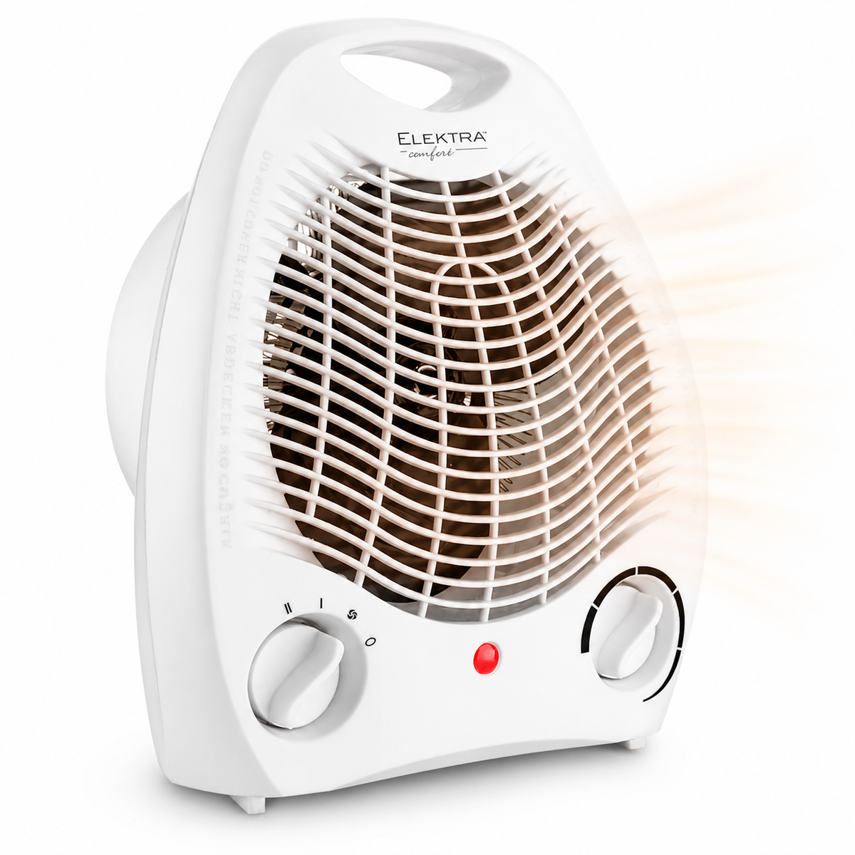 Elektra Comfort Classic Portable Fan Heater with Adjustable Thermostat