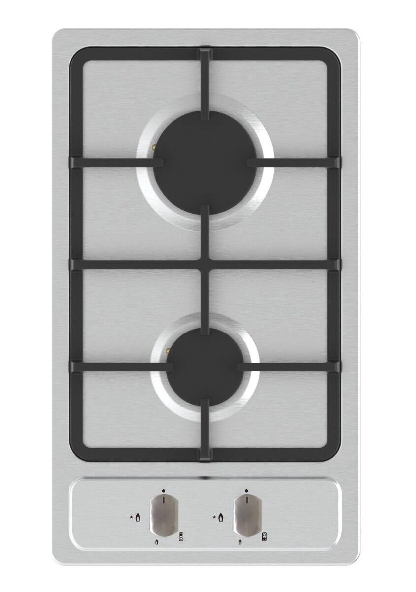 Falco 30cm Stainless Steel Gas Hob - FAL-SSGH-30