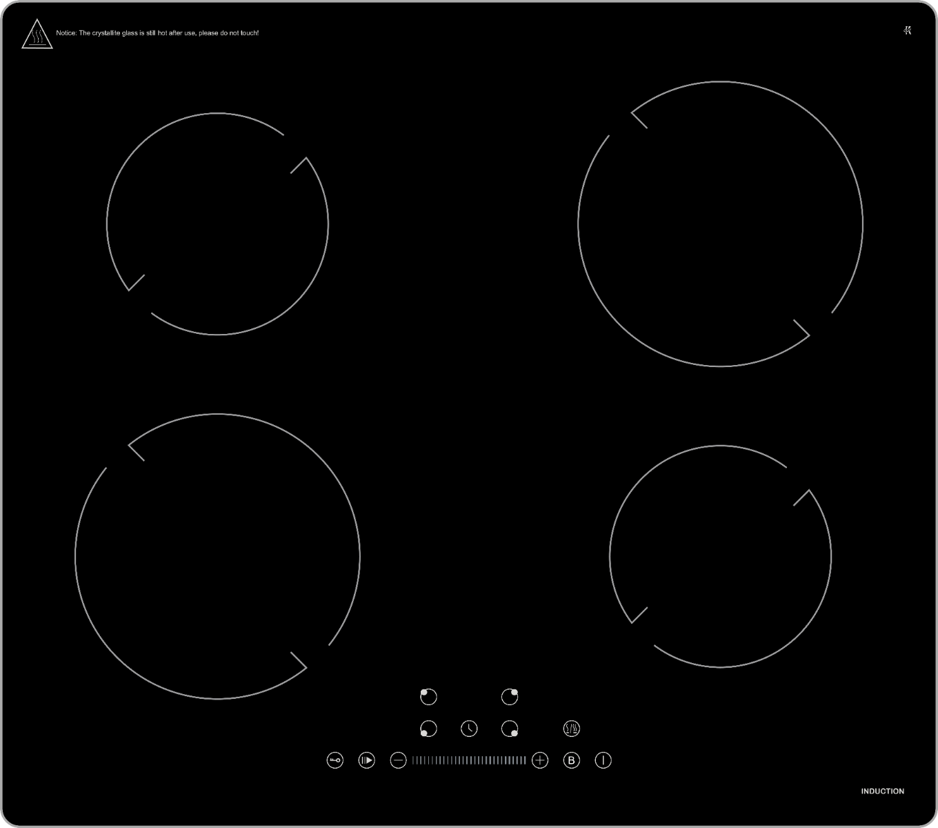 Falco 60cm Induction Hob - FAL-SSIH-60