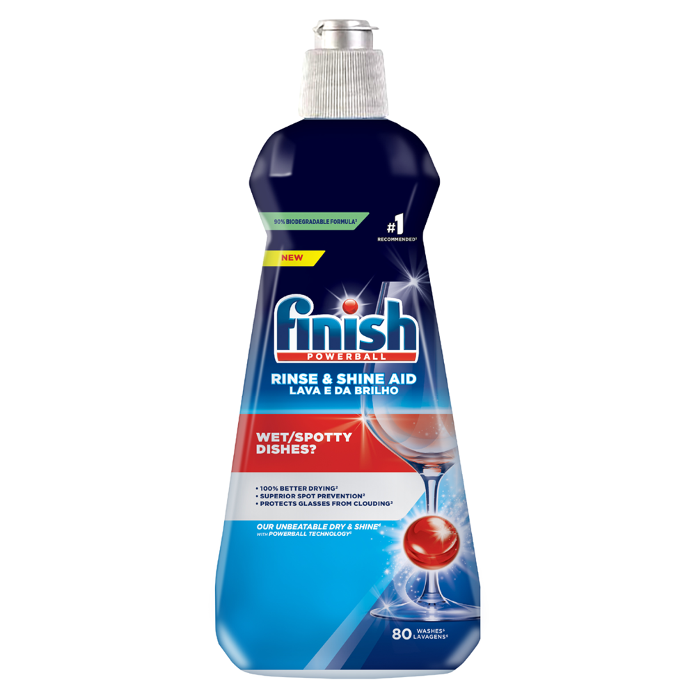 Finish 400ml Auto Dishwasher Rinse Aid, Regular