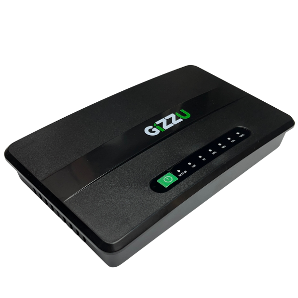 Gizzu 30W MINI DC 38WH UPS for Wi-Fi, Fiber and Mobile Devices
