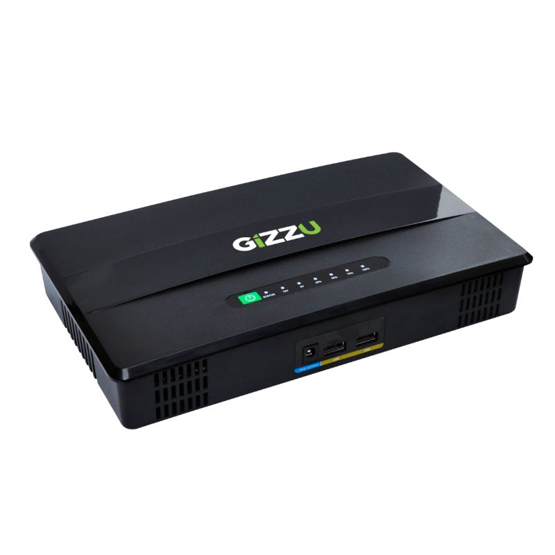 GIZZU 60W 65Wh 17600mAh Mini UPS - Black