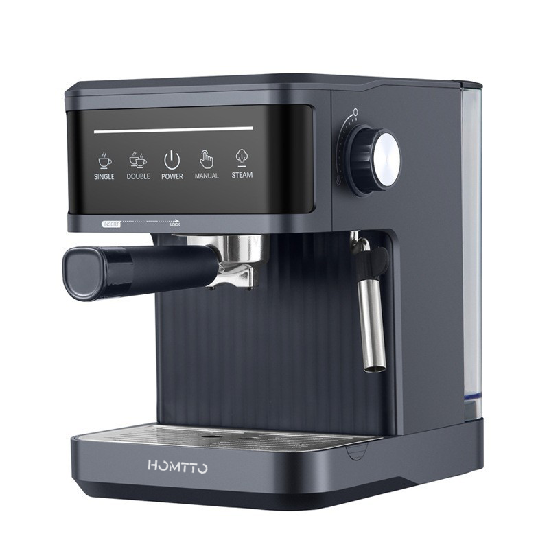 HOMTTO Espresso Machine Coffee Maker Smart Touch 20 Bar 1.8L Tank