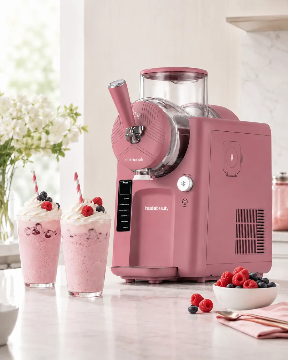 Frost x Huda Beauty Limited Edition - Ice Cream Maker, Slushie, Sorbet & Milkshake