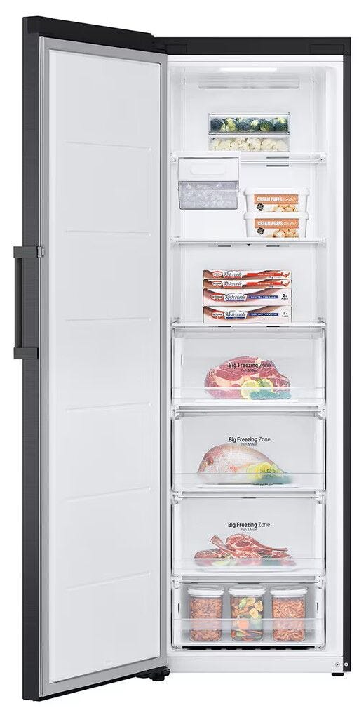 LG 324L Matte Black Freezer - GC-B414EQFM