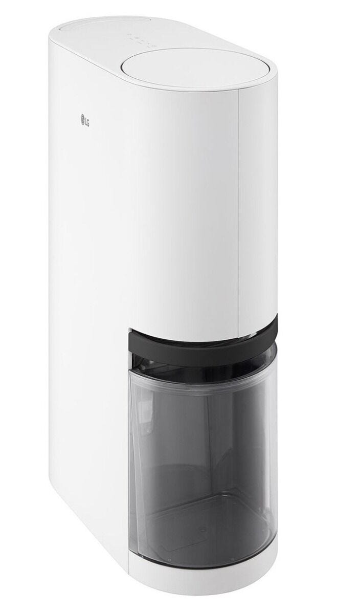 LG 34l White Dehumidifier - DD20GMWE1
