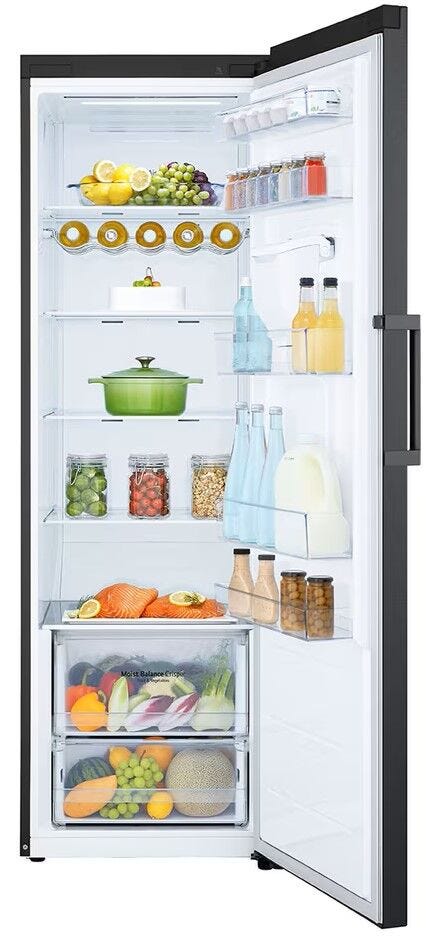 LG 380L Matte Black Fridge - GC-F411EQDM