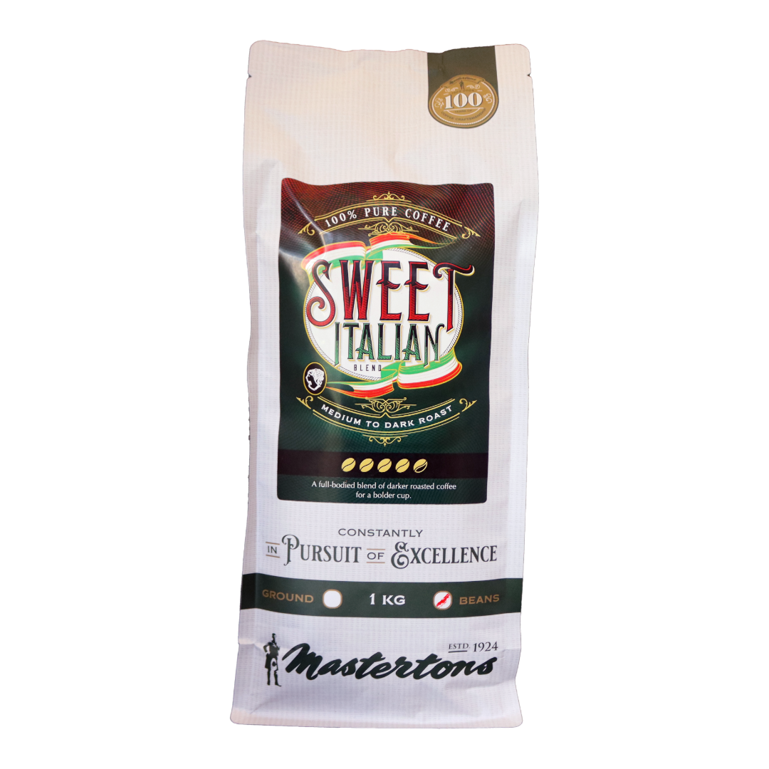 Mastertons Sweet Italian Blend Coffee Beans - 1kg