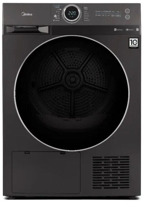 Midea 10kg Titanium Heat Pump Dryer - MD200H100BW-T