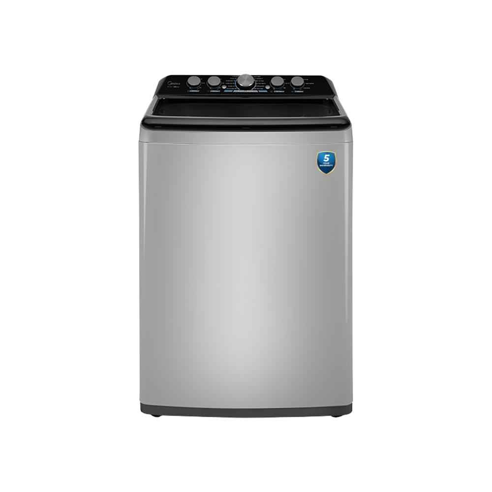 Midea 21kg Top Load Washing Machine Inverter- Silver
